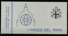 Vatikan, MiNr. MH 2, 853 + 856-858, Postfrisch - Autres & Non Classés
