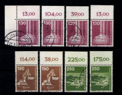 Deutschland (BRD), MiNr. 1135 (4x), 1136 (2x), 1137 (2x), Gestempelt - Used Stamps