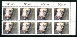 Deutschland (BRD), MiNr. 1440, 8er Bogenteil, Eckr. Re. Oben, Postfrisch - Unused Stamps