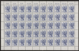 Berlin, MiNr. 337, 50er Bogen, Formnummer 1, Postfrisch - Unused Stamps