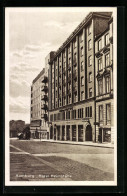 AK Hamburg, Hotel Heimstätte, Nagelsweg 10-14  - Mitte