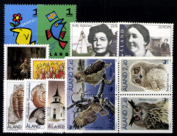 Aland, MiNr. 107-119, Jahrgang 1996, Postfrisch - Ålandinseln