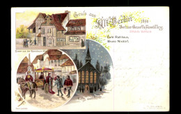 Berlin, Gewerbeausstellung 1896, Spandauer Strasse, Kirche - Autres & Non Classés