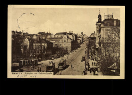 Plauen Im Vogtland, Postplatz Mit Bahnhofstraße - Autres & Non Classés