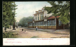 AK Harburg, Hotel Zur Majestätischen Aussicht  - Harburg