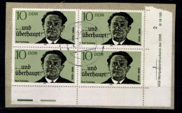 DDR, MiNr. 3321 Druckvermerk Reihe 1-2, Briefstück - Other & Unclassified