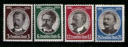 Deutsches Reich, MiNr. 540-543, Postfrisch - Ongebruikt