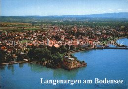 72336908 Langenargen Bodensee Mit Schloss Montfort Fliegeraufnahme Langenargen - Langenargen