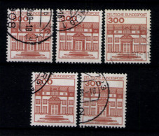Deutschland (BRD), MiNr. 1143 A II, 5 Marken, Gestempelt - Oblitérés