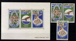 Dahomey, MiNr. 484-486, Block 19, Postfrisch - Benin - Dahomey (1960-...)