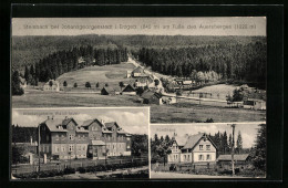 AK Steinbach B. Johanngeorgenstadt, Forsthaus Mit Erholungsheim Waldfrieden  - Jacht