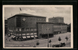 AK Ludwigshafen A. Rh., Pfalzbau Aus Der Vogelschau  - Ludwigshafen