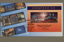 UNO New York, MiNr. Block 16 I (Expo), FDC - Other & Unclassified