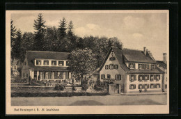 AK Bad Krozingen I. B., St. Josefshaus Mit Strasse  - Bad Krozingen