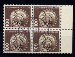 Deutschland (BRD), MiNr. 854, Viererblock, Gestempelt - Usati