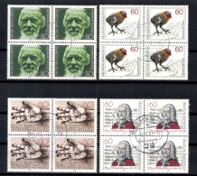 Deutschland (BRD), MiNr. 1056,1085,1102,1104 VB, Gestempelt - Used Stamps