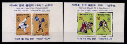 Korea-Süd, Olympiade, MiNr. Block 354 + 355, Postfrisch - Corée Du Sud