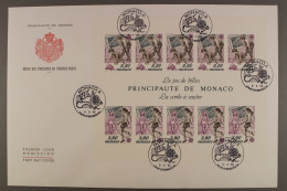 Monaco, MiNr. Block 44, FDC - Other & Unclassified