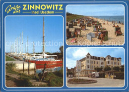 72336091 Zinnowitz Ostseebad Yachthafen Strand Promenade Hotel Zinnowitz - Zinnowitz