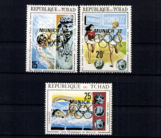 Tschad, MiNr. 534-536, Postfrisch - Tchad (1960-...)