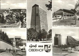 72336062 Oberhof Thueringen Rennschlittenbahn FDGB Erholungsheim Rennsteig Gross - Oberhof