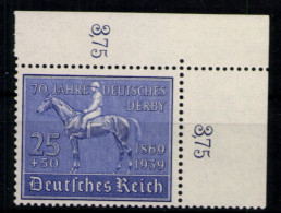 Deutsches Reich, MiNr. 698, Ecke Rechts Oben, Falz - Nuovi