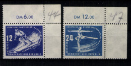 DDR, MiNr. 246-247, Ecken Rechts Oben, Postfrisch - Ongebruikt