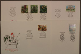 Aland, MiNr. 32-37, Jahrgang 1989, FDC - Aland