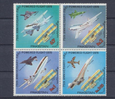 Pakistan, Flugzeuge, MiNr. 475-478 ZD, Postfrisch - Pakistan
