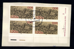 DDR, MiNr. 3166 Druckvermerk Reihe 1-2, Briefstück - Altri & Non Classificati