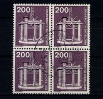 Deutschland (BRD), MiNr. 858, Viererblock, Gestempelt - Usati