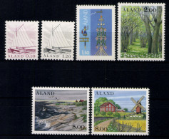 Aland, MiNr. 8-13, Jahrgang 1985, Postfrisch - Ålandinseln
