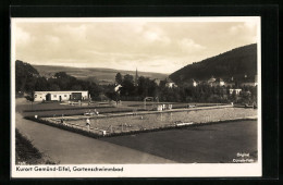 AK Gemünd /Eifel, Ansicht Vom Gartenschwimmbad  - Other & Unclassified