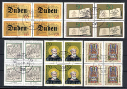 Deutschland (BRD), MiNr. 1039,1045,1051,1054,1055 VB, EST - Andere & Zonder Classificatie