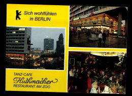Berlin, Tanz-Cafe Huthmacher Restaurant Am Zoo - Autres & Non Classés