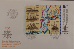 Finnland, MiNr. Block 2, FDC - Other & Unclassified