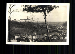 Nachod / Tschechien, Ortsansicht Mit Blick Zum Schloss - Repubblica Ceca