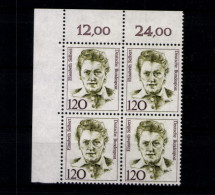 Deutschland (BRD), MiNr. 1338, 4er Block, Ecke Li. Oben, Postfrisch - Unused Stamps