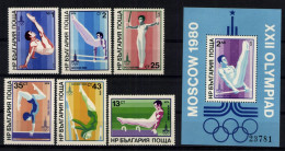 Bulgarien, MiNr. 2800-2805, Block 93, Postfrisch - Autres & Non Classés