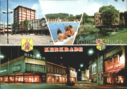 72335988 Kerkrade Platz Strassenpartie Nachtaufnahme Schwimmbad Kerkrade - Autres & Non Classés