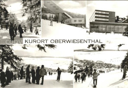 72335723 Oberwiesenthal Erzgebirge Orts Und Teilansichten Schanze Hotel Oberwies - Oberwiesenthal