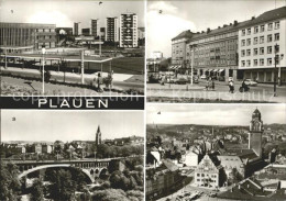 72335721 Plauen Vogtland Bahnhof Punkthaeuser Bahnofstr Centralhotel Friedensbru - Autres & Non Classés