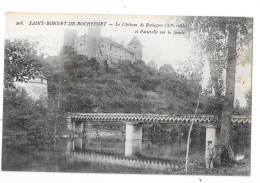 SAINT BONNET DE ROCHEFORT - 03 - Le Chateau Et Passerelle Sur La Sioule - TOUL 8 - - Other & Unclassified