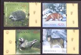 D7659  Mammals - Loups - Moldova 2011 MNH - 1,75 - Sonstige & Ohne Zuordnung