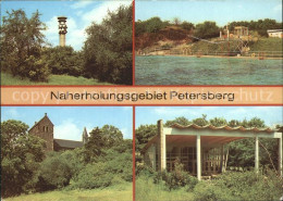 72333962 Petersberg Halle Fernsehturm Bergbad Kirche Petersberg Halle - Andere & Zonder Classificatie