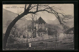 Cartolina Kampen /Bozen, Partie Am Schloss  - Bolzano (Bozen)