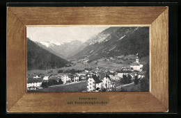 Cartolina Gossensass /Brenner, Ort Mit Feuersteingletscher  - Autres & Non Classés