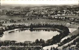 72333682 Aulendorf Fliegeraufnahme Steegersee Strandbad  Aulendorf - Other & Unclassified