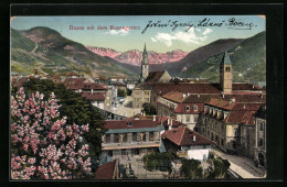 Cartolina Bozen, Stadt Mit Dem Rosengarten  - Bolzano (Bozen)
