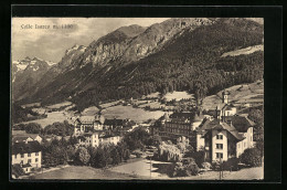 Cartolina Colle Isarco, Ortsansicht Vor Bergpanorama  - Autres & Non Classés